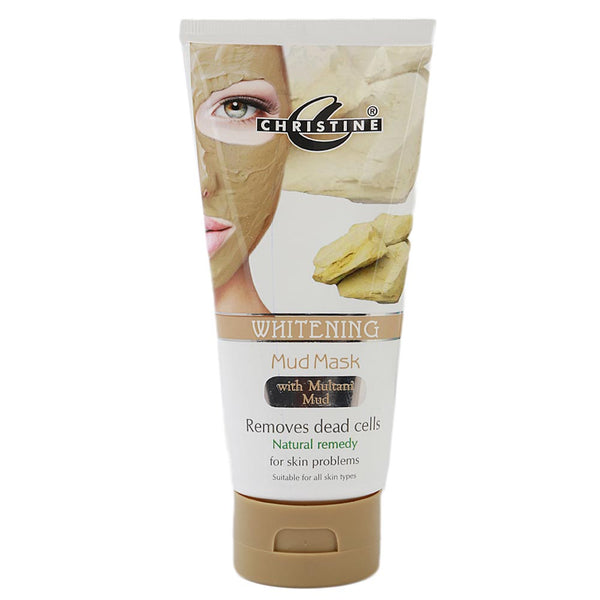 Christine Whitening Mud Mask (Multani Mud) 150ml, Beauty & Personal Care, Masks, Christine, Chase Value