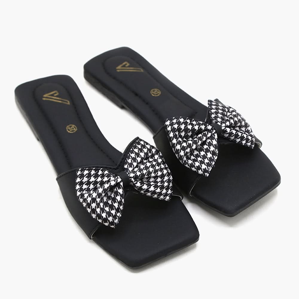 Women's Slipper - Black, Women Slippers, Chase Value, Chase Value