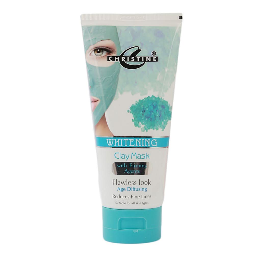 Christine Whitening Clay Mask (Firming Agent) 150ml, Beauty & Personal Care, Masks, Christine, Chase Value