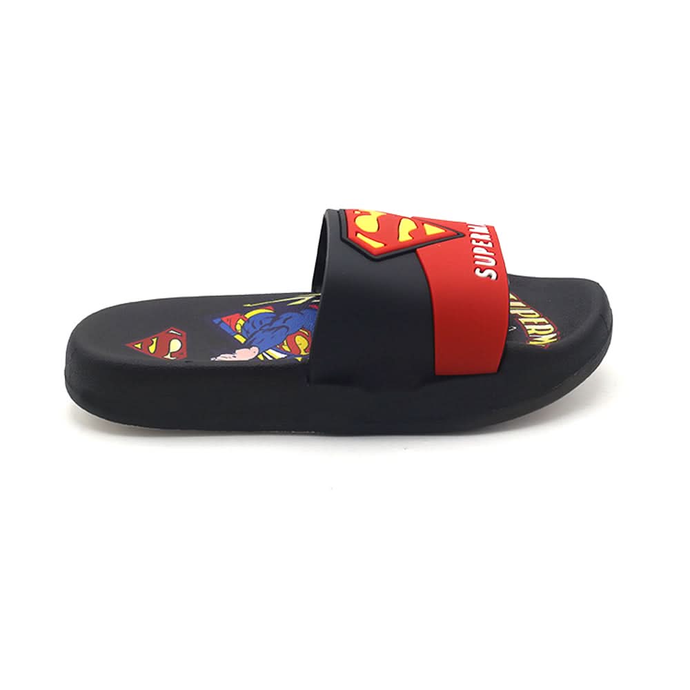 Boys Slider - Black, Boys Slippers, Chase Value, Chase Value