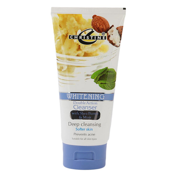 Christine Whitening Cleanser (Shea Butter & Mint) 150ml, , Chase Value, Chase Value