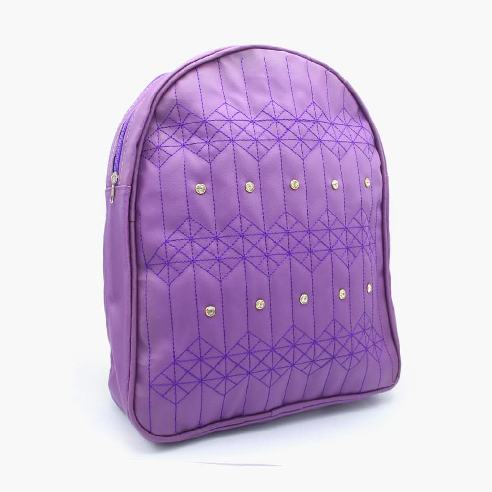Girls Backpack - Purple, kids bags, Chase Value, Chase Value