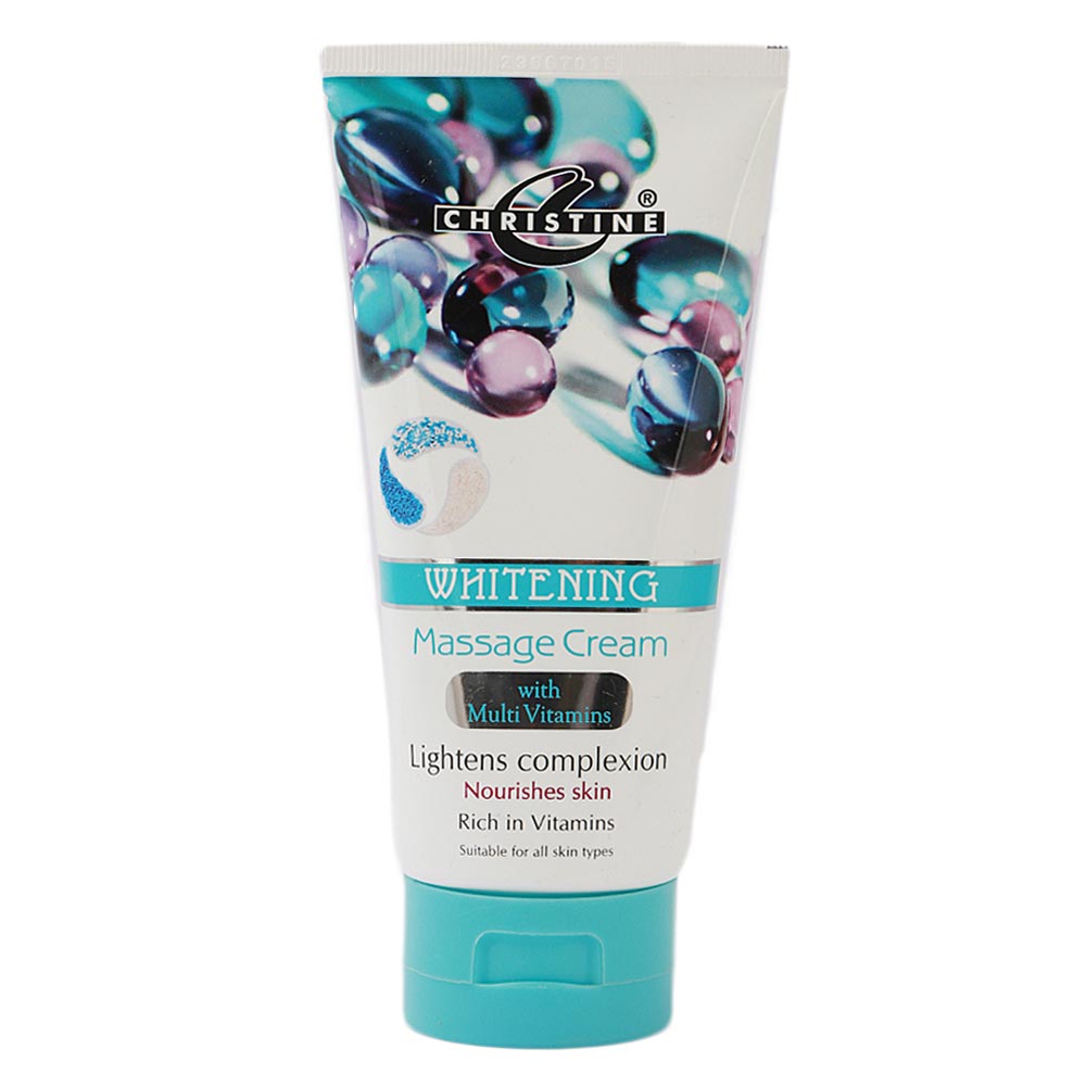 Christine Whitening Massage Cream (Multi vitamin) 150ml, Beauty & Personal Care, Face Whitening, Christine, Chase Value