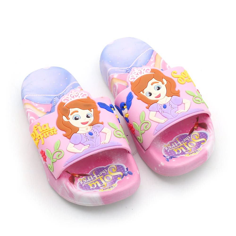 Girls Slider - Pink, Girls Slippers, Chase Value, Chase Value