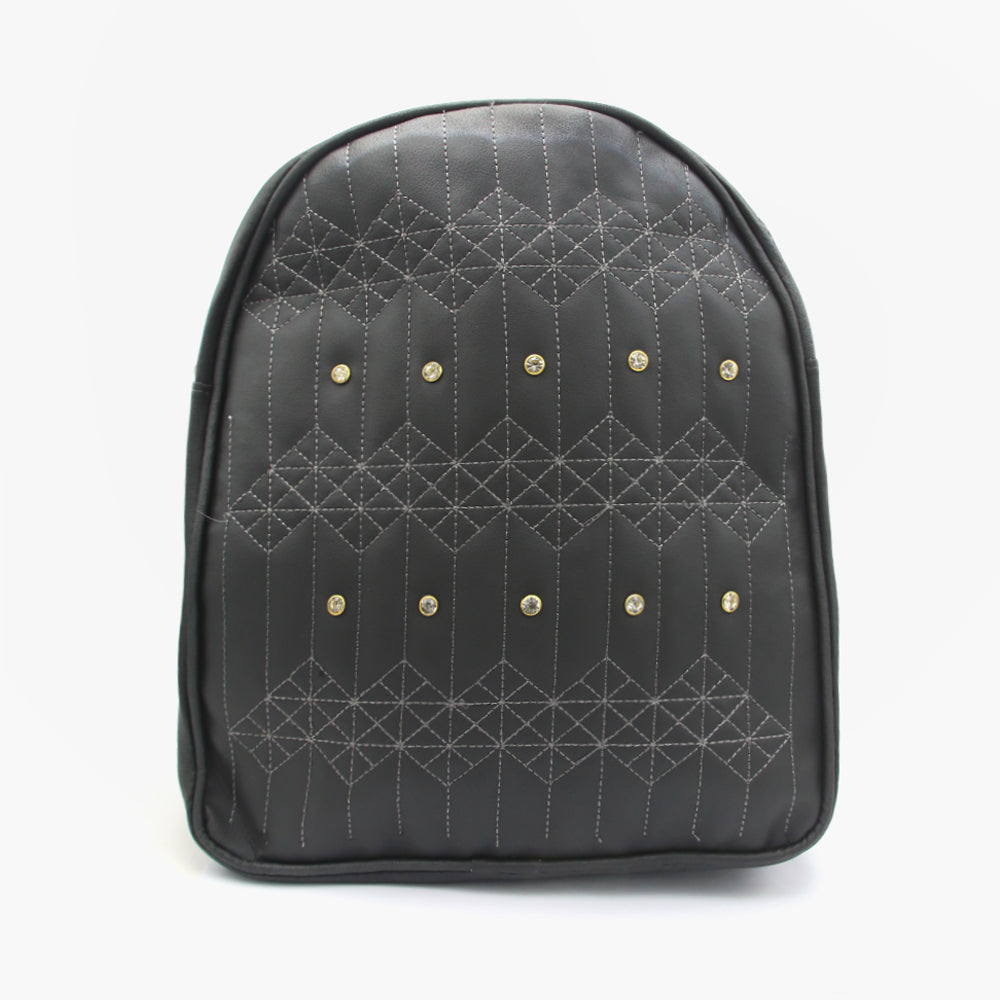 Girls Backpack - Black, kids bags, Chase Value, Chase Value