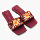 Women's Slipper - Maroon, Women Slippers, Chase Value, Chase Value