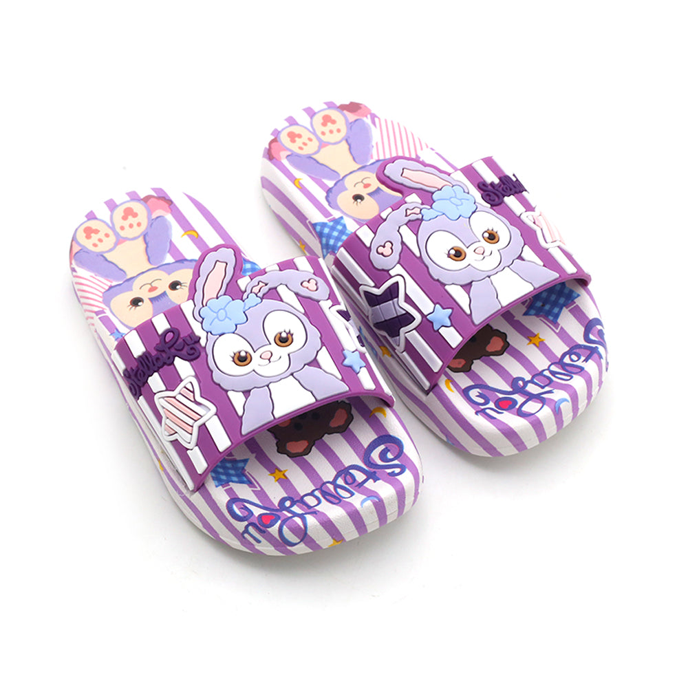 Girls Slider - Purple, Girls Slippers, Chase Value, Chase Value