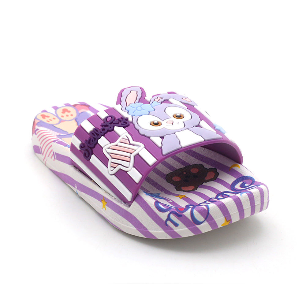 Girls Slider - Purple, Girls Slippers, Chase Value, Chase Value