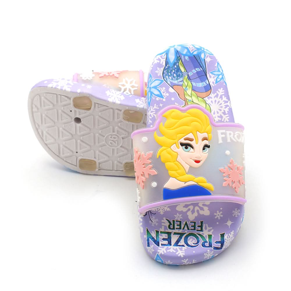 Girls Slider - Purple, Girls Slippers, Chase Value, Chase Value