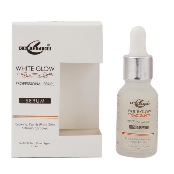 Christine White Glow Serum 15ml, Beauty & Personal Care, Oils And Serums, Chase Value, Chase Value