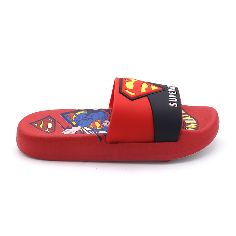Boys Slider - Red, Boys Slippers, Chase Value, Chase Value