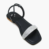 Women's Sandal - Black, Women Sandals, Chase Value, Chase Value