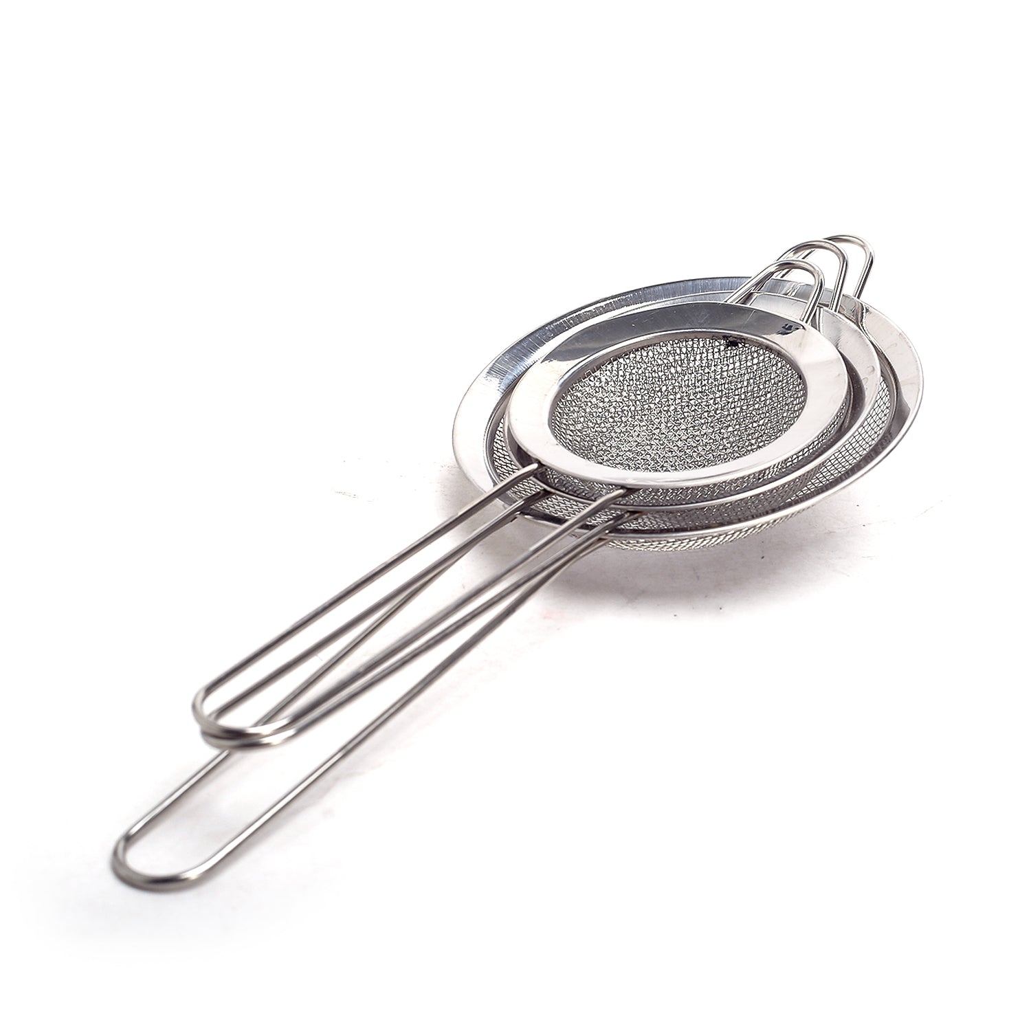 Tea Strainer 3Pcs - Silver, Strainer, Chase Value, Chase Value