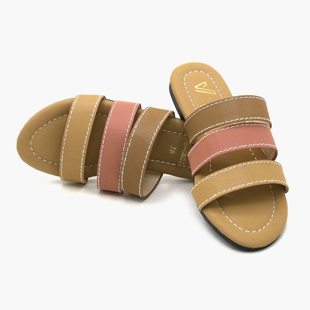 Girls Slipper - Fawn, Girls Slippers, Chase Value, Chase Value