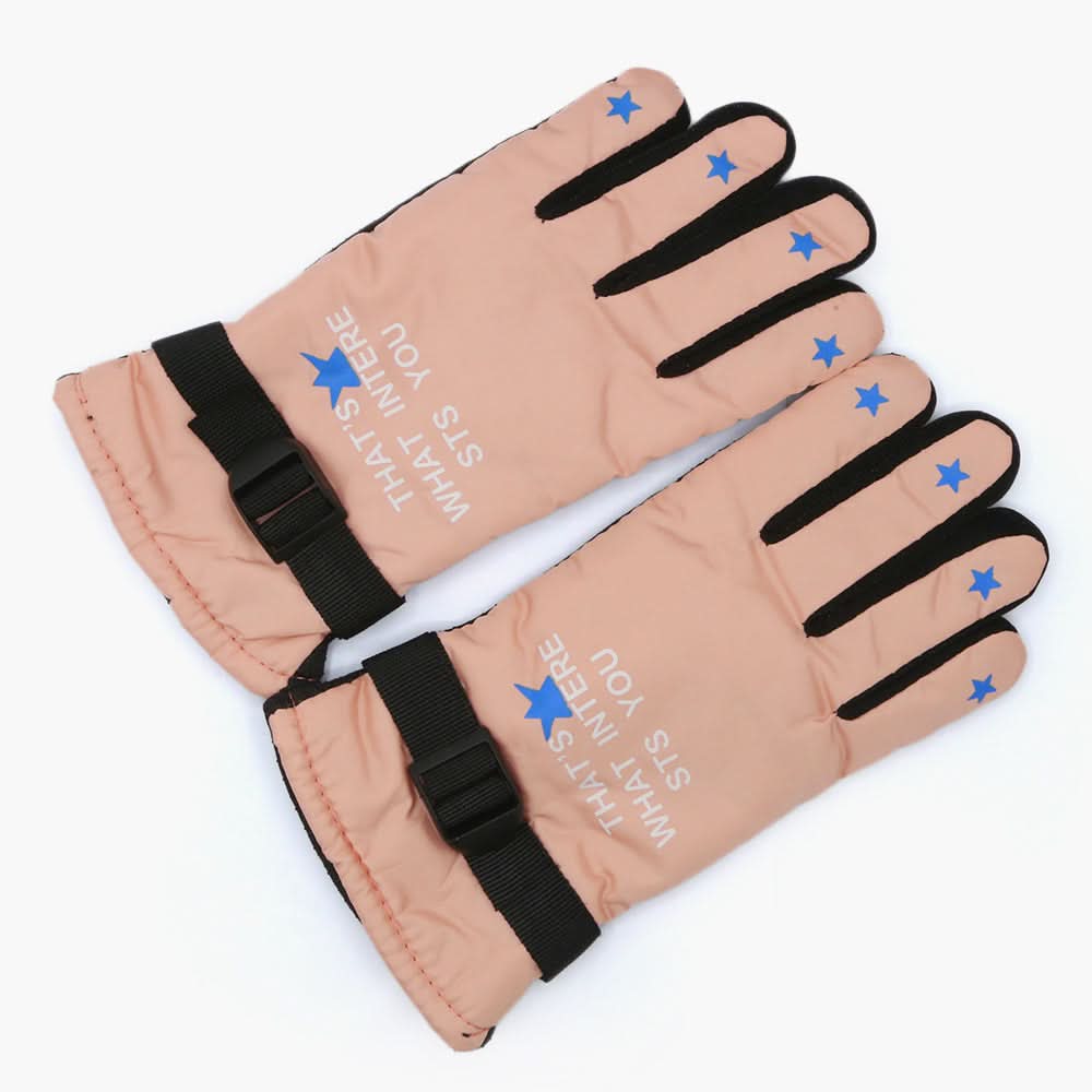 Boys Leather Gloves - Peach, Boys Caps & Gloves, Chase Value, Chase Value