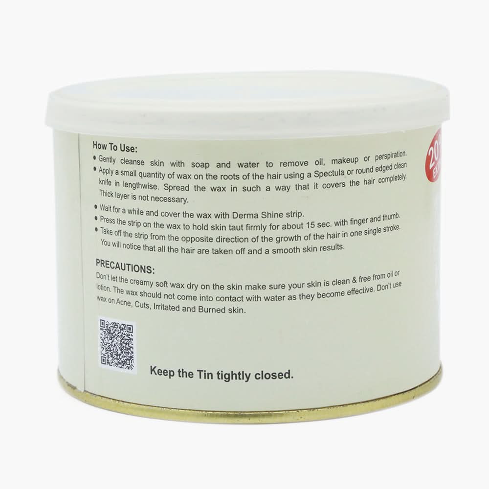 Derma Shine Aloe Vera Soft Wax Creamy For Smooth Hairless Skin - 400g, Hair Removal, Derma Shine, Chase Value