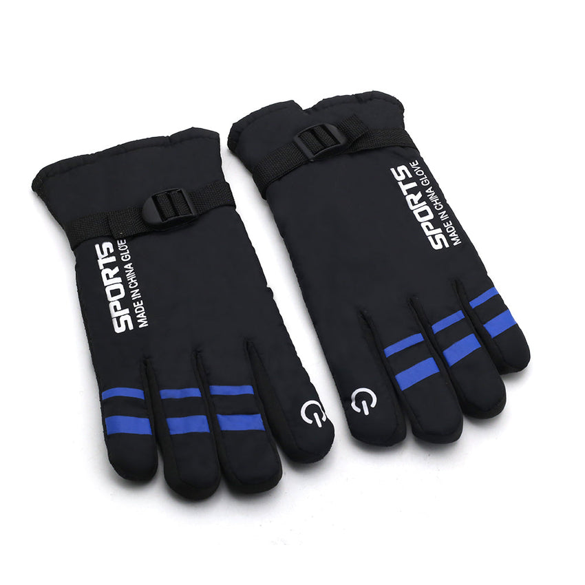 Men's Comfortable & Stylish Cold-Weather Biker Gloves