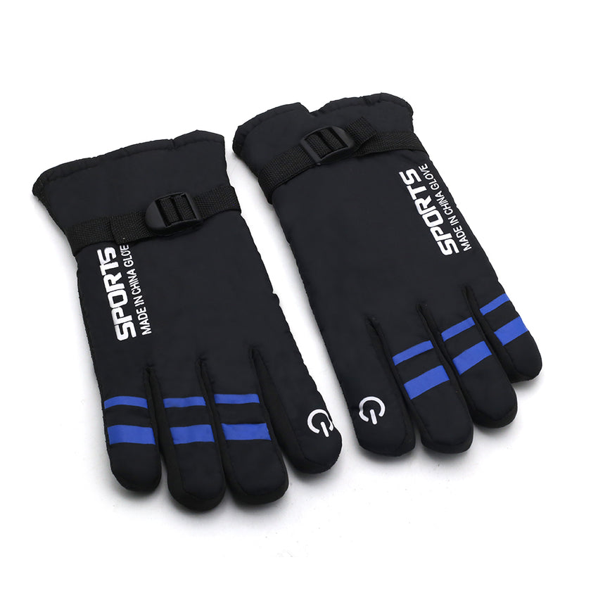 Men's Winter Gloves - Blue