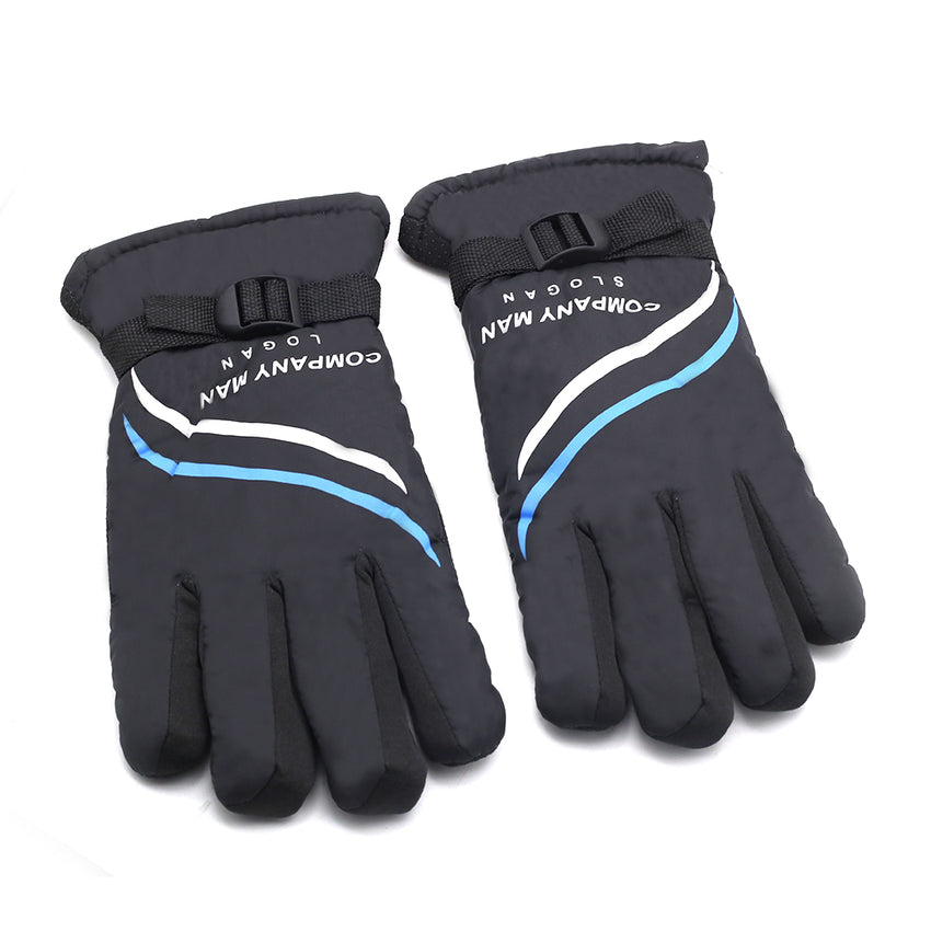 Men's Winter Gloves - Blue