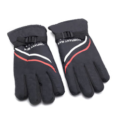 Men's Winter Gloves - Red