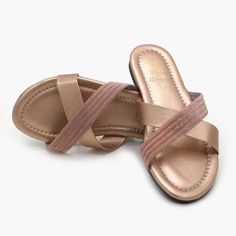 Girls Slipper - Peach, Girls Slippers, Chase Value, Chase Value