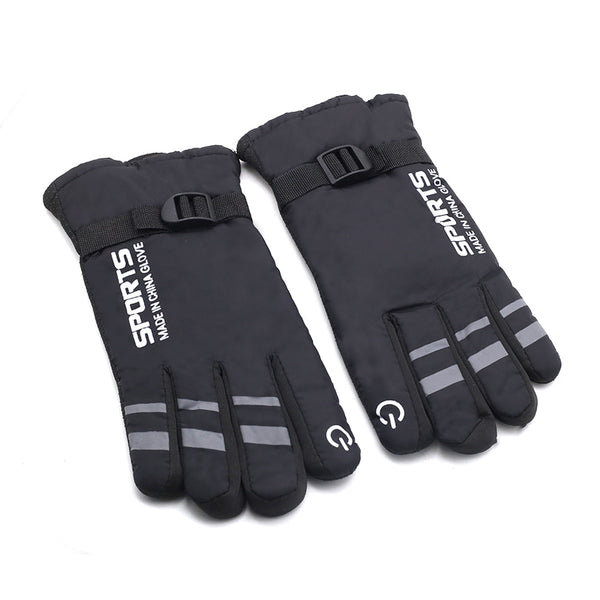 Men's Comfortable & Stylish Cold-Weather Biker Gloves