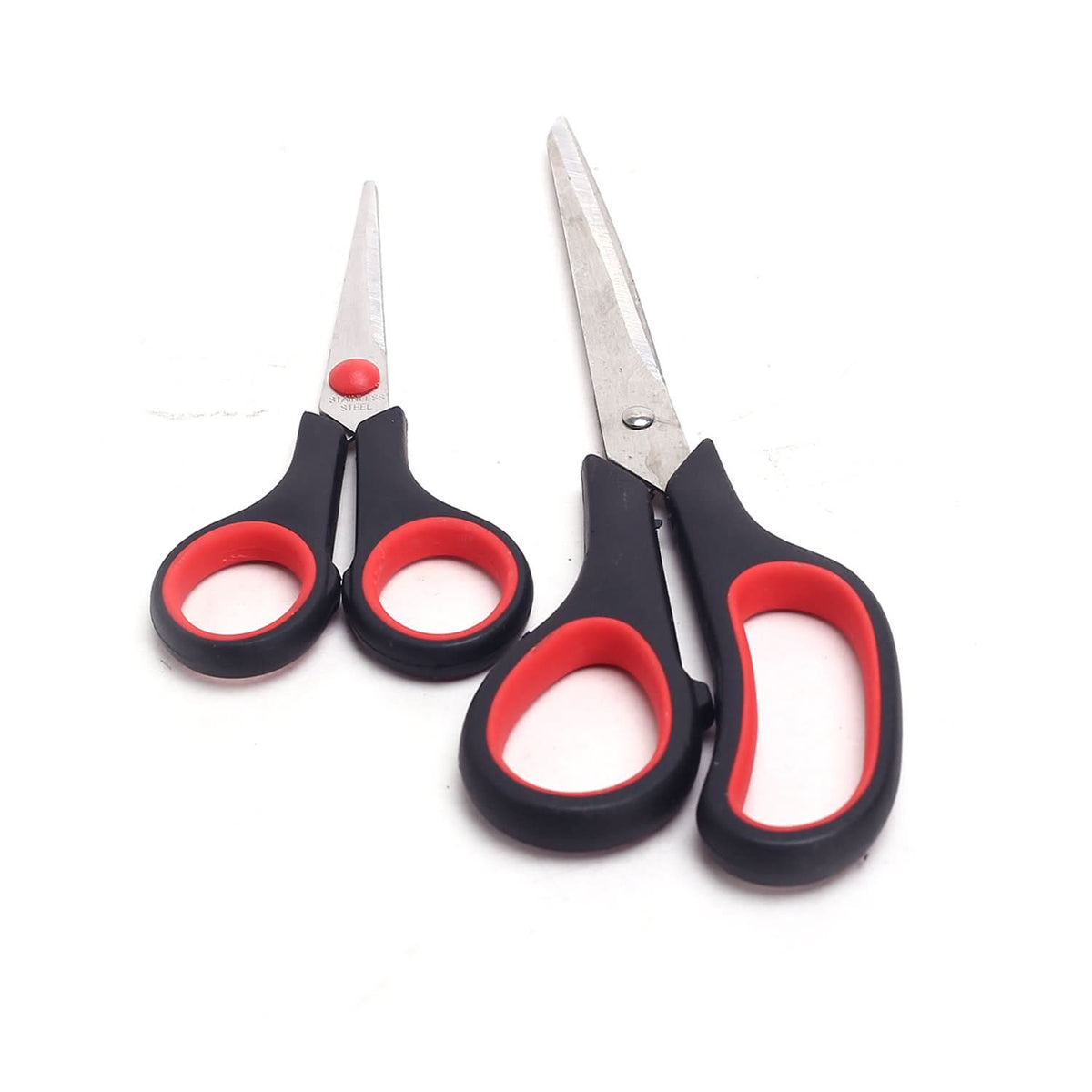 Kitchen Scissor Pack Of 2 - Black, Kitchen Tools, Chase Value, Chase Value