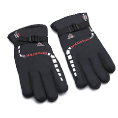 Men's Winter Gloves - Red