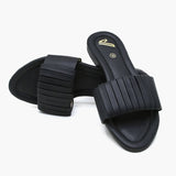 Women's Slipper - Black, Women Slippers, Chase Value, Chase Value
