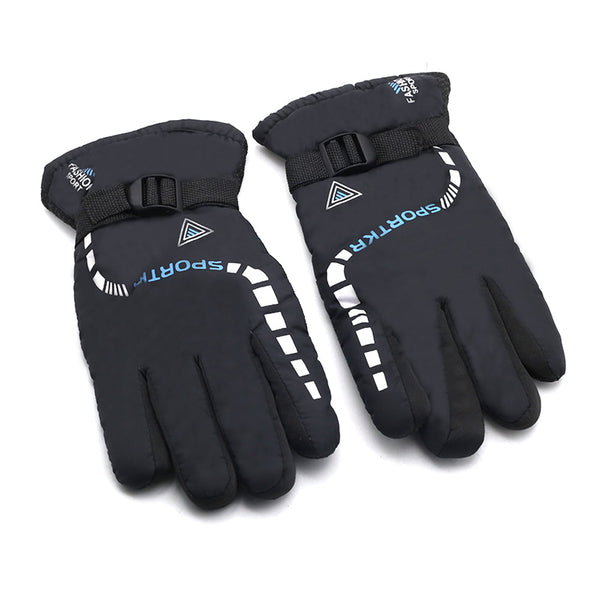 Men's Comfortable & Stylish Cold-Weather Biker Gloves