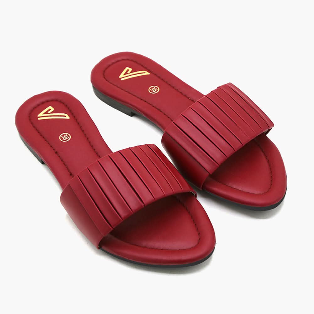 Women's Slipper - Maroon, Women Slippers, Chase Value, Chase Value