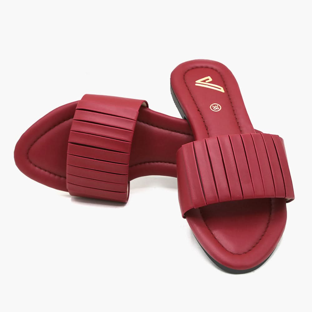 Women's Slipper - Maroon, Women Slippers, Chase Value, Chase Value