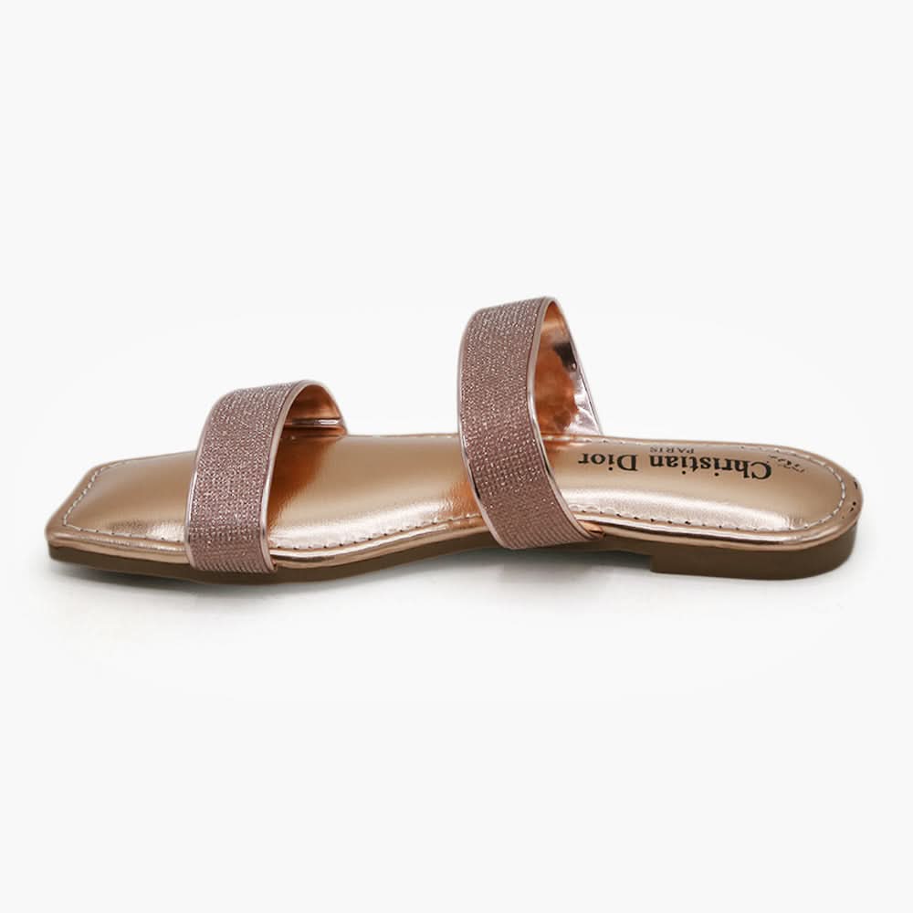 Girls Slipper - Peach, Girls Slippers, Chase Value, Chase Value