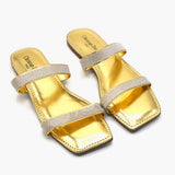 Women's Slipper - Golden, Women Slippers, Chase Value, Chase Value