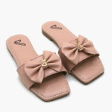 Girls Slipper - Peach, Girls Slippers, Chase Value, Chase Value