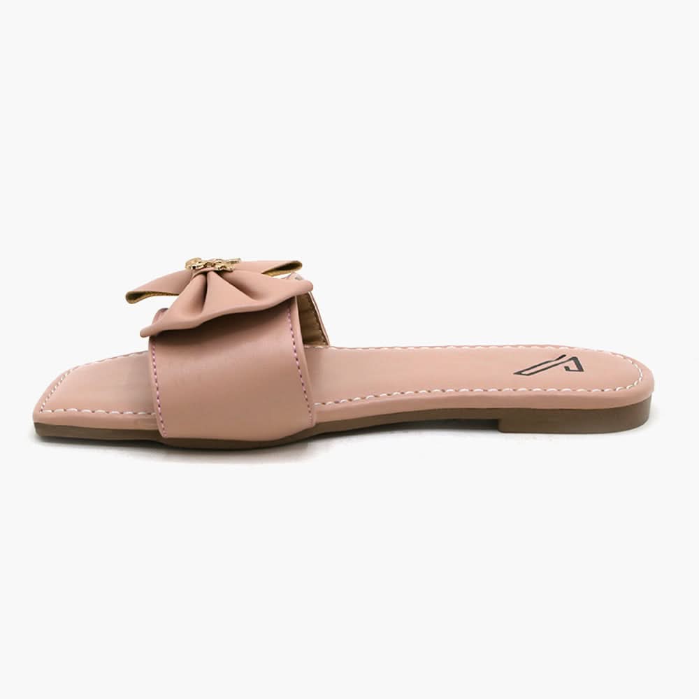 Girls Slipper - Peach, Girls Slippers, Chase Value, Chase Value