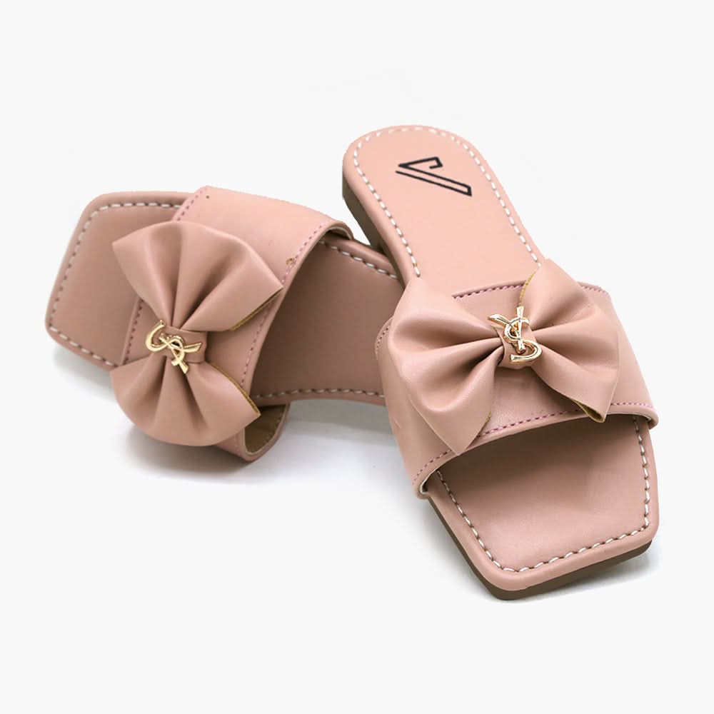 Girls Slipper - Peach, Girls Slippers, Chase Value, Chase Value