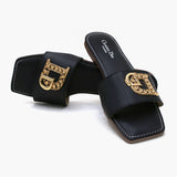 Women's Slipper - Black, Women Slippers, Chase Value, Chase Value