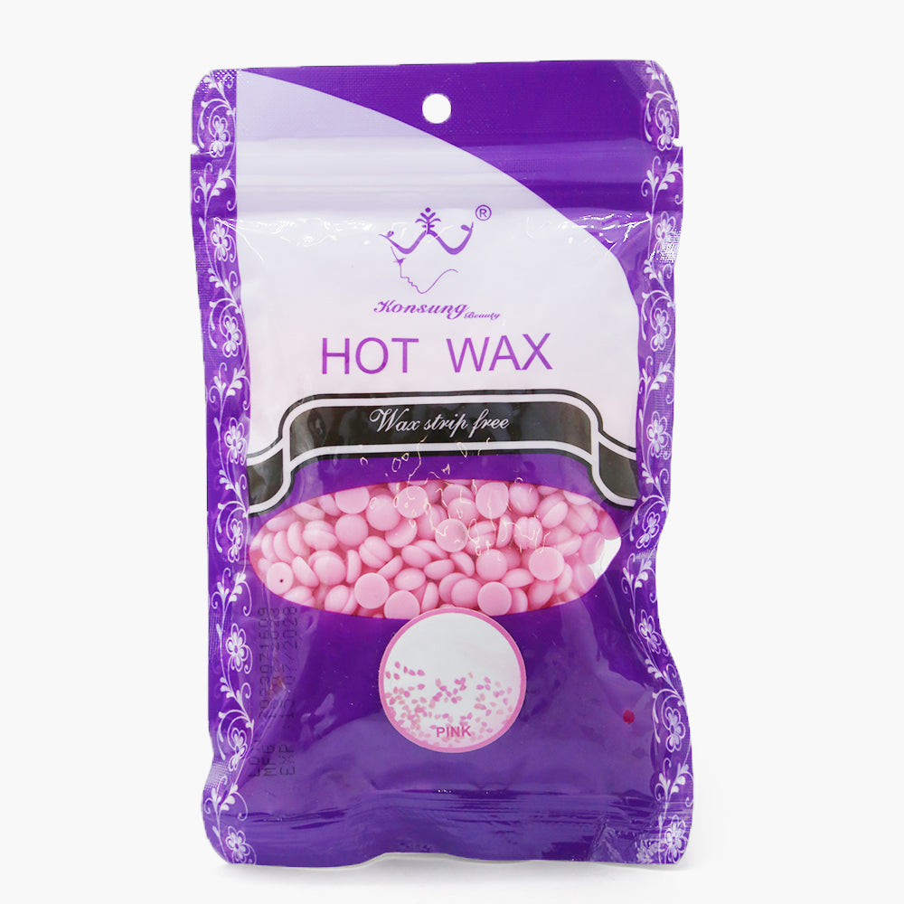 Konsung Beauty Hot Wax Been Pink - 100g, Hair Removal, Kongsung, Chase Value