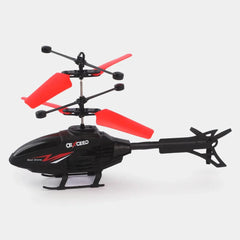 Remote Control Flying Helicopter With motion sensor - Red