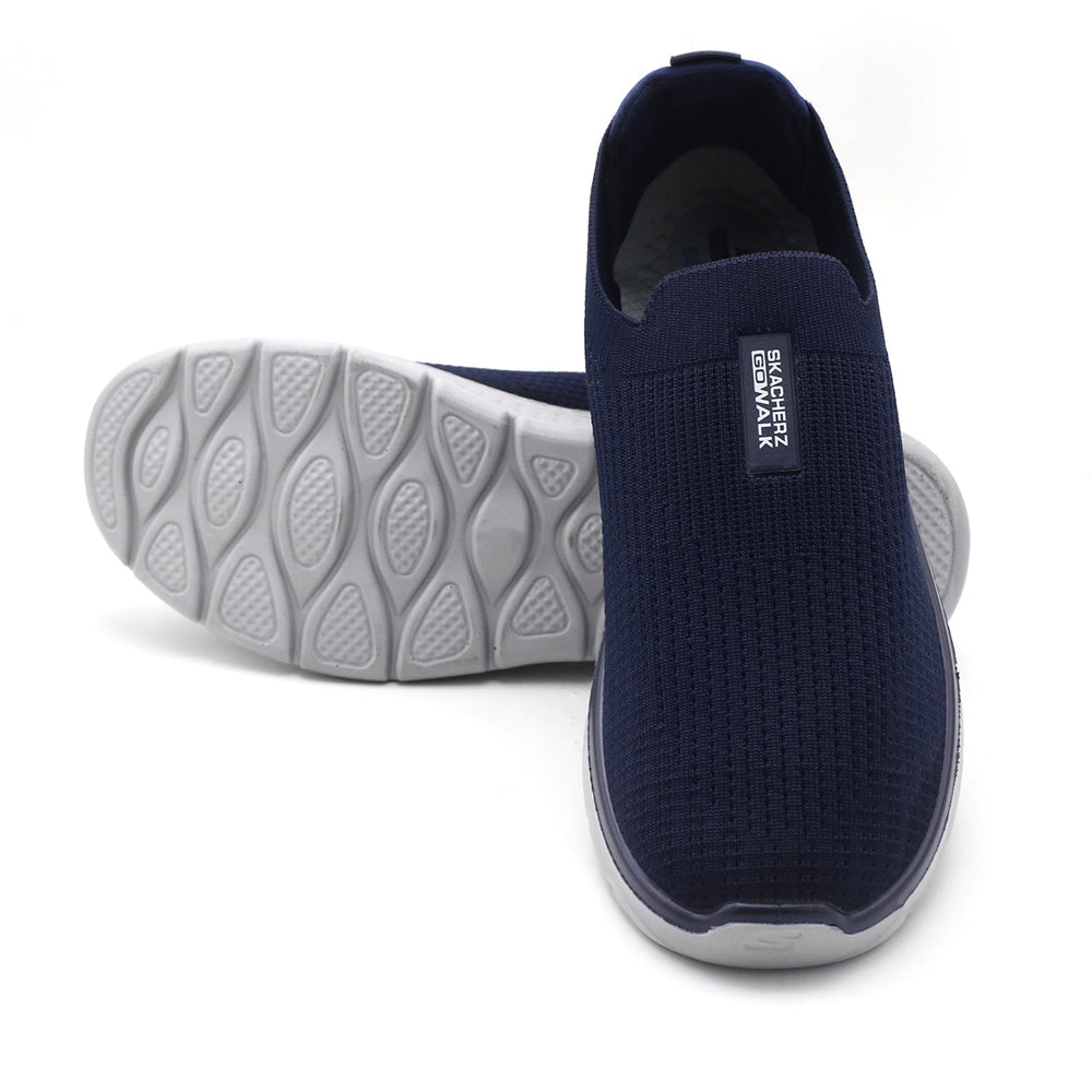 Skechers Men's Go Walk - Slip-ins Walking Shoes Y8-24 - Navy Blue, Men's Casual Shoes, Chase Value, Chase Value
