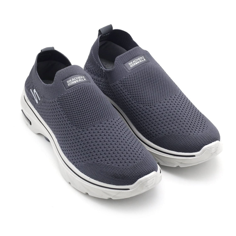 Skechers Men's Go Walk - Slip-ins Walking Shoes Y6-24 - Grey, Men's Casual Shoes, Chase Value, Chase Value