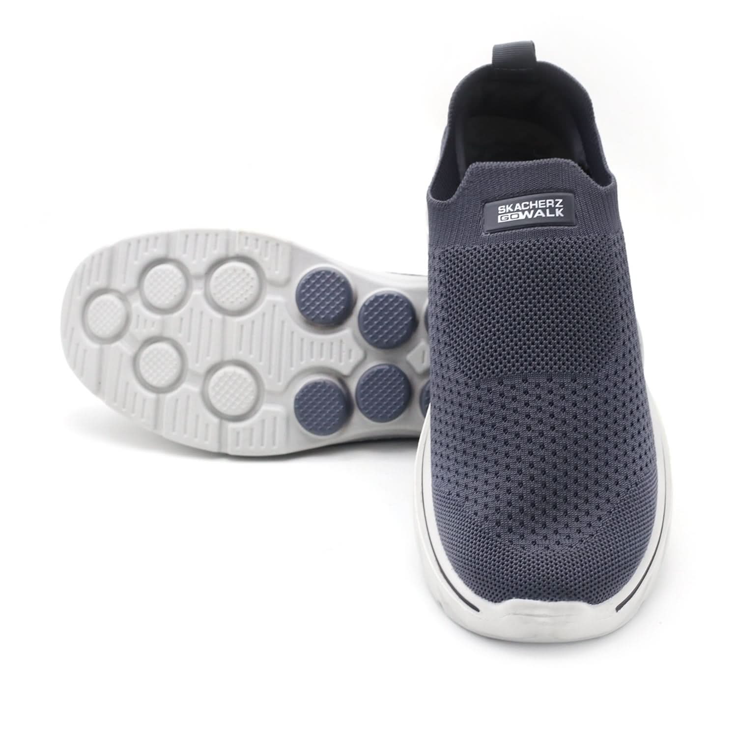 Skechers Men's Go Walk - Slip-ins Walking Shoes Y6-24 - Grey, Men's Casual Shoes, Chase Value, Chase Value
