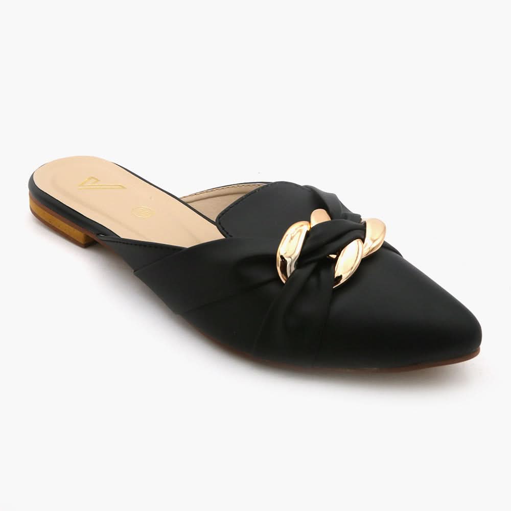 Women's Banto Slipper - Black, Women Slippers, Chase Value, Chase Value
