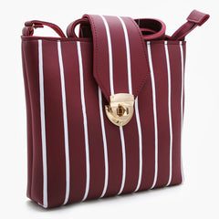 Women's Shoulder Bag - Maroon, Women Bags, Chase Value, Chase Value