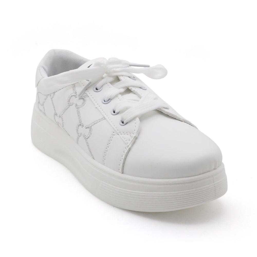 Women's Sneakers  - White, Women Casual & Sports Shoes, Chase Value, Chase Value
