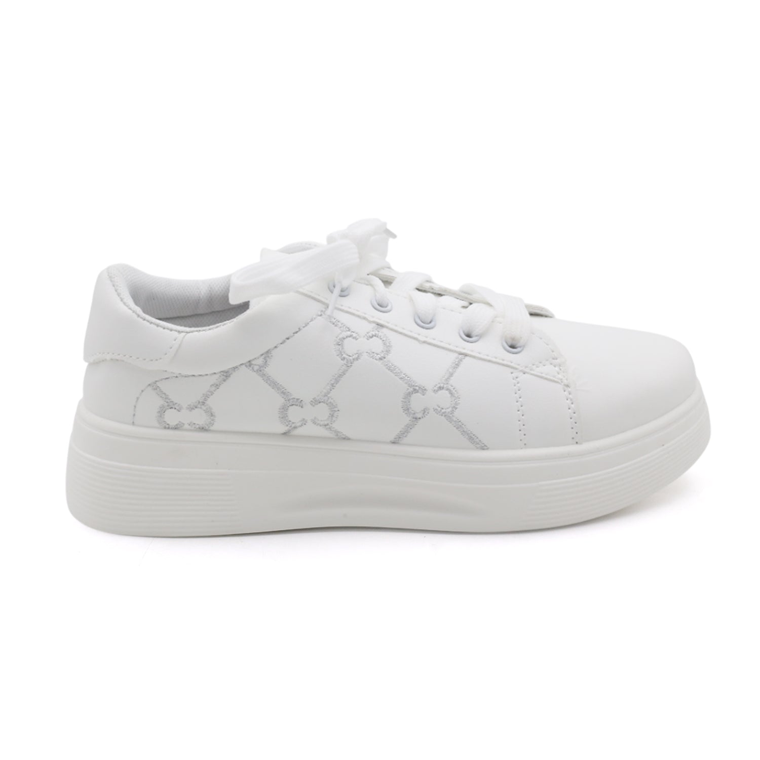 Women's Sneakers  - White, Women Casual & Sports Shoes, Chase Value, Chase Value