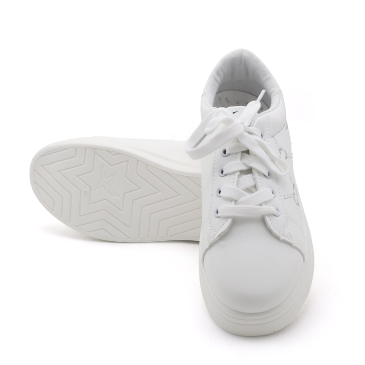 Women's Sneakers  - White, Women Casual & Sports Shoes, Chase Value, Chase Value