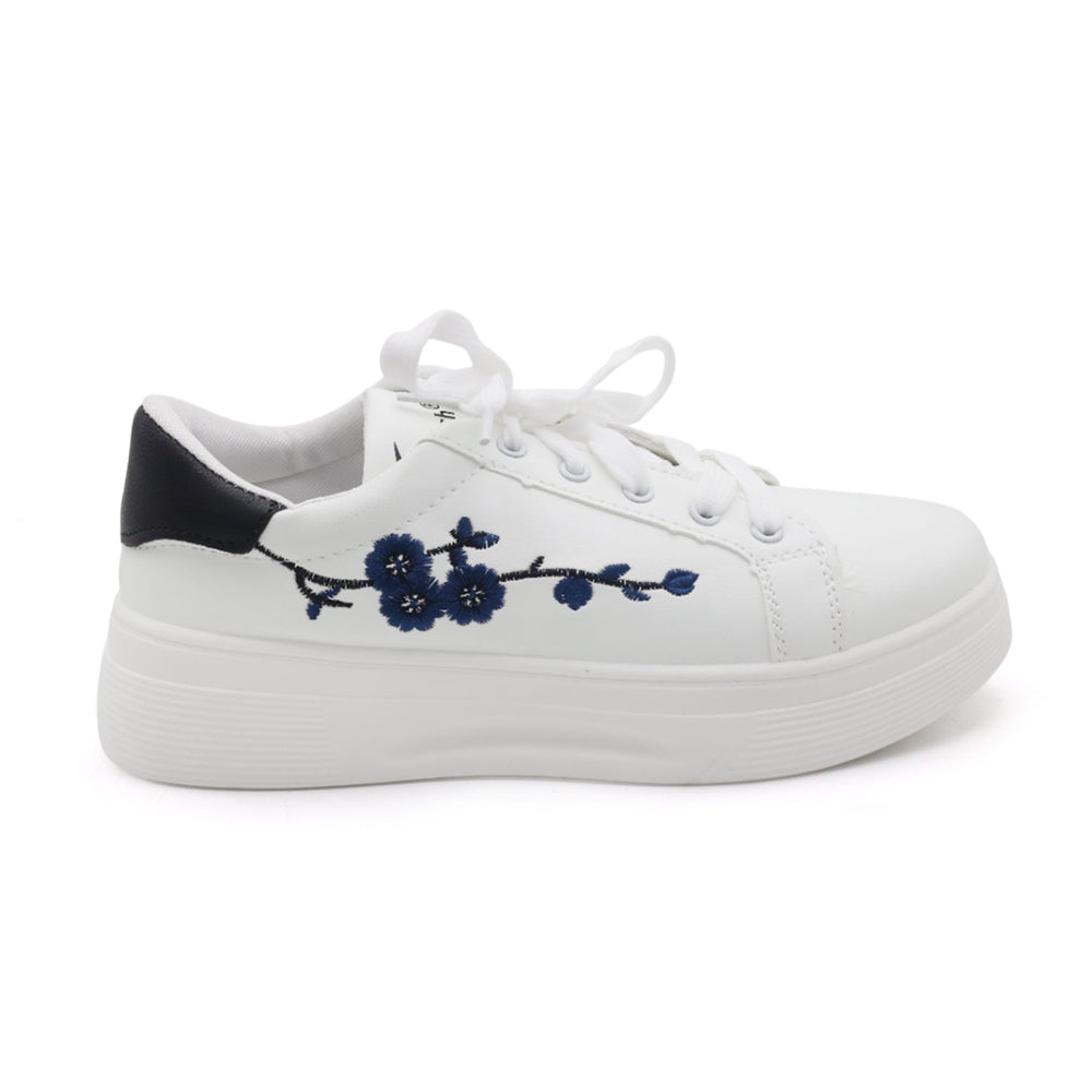Women's Sneakers  - White, Women Casual & Sports Shoes, Chase Value, Chase Value