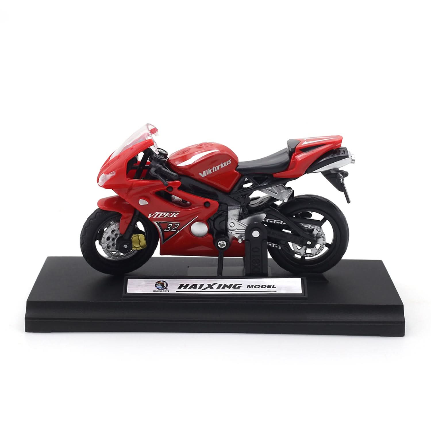 Pull Back Toy Car with Sound and Light - Red, Die-cast Model Car, Chase Value, Chase Value